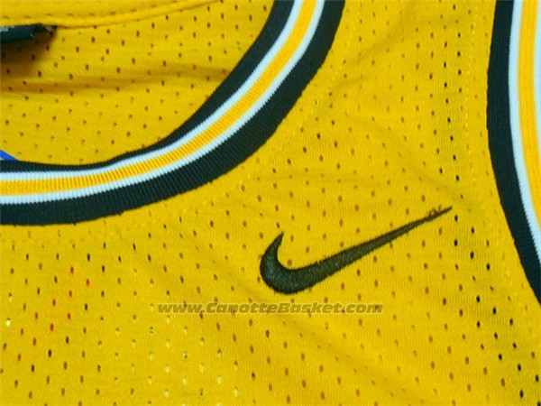 Maglia NCAA Michigan State Spartans Jalen Rose #5 Retro Giallo